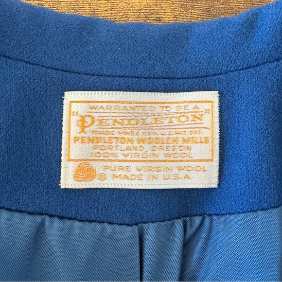 Pendleton Vintage Woman’s Wool Blazer Jacket Size 10 EUC Office - Picture 4 of 5